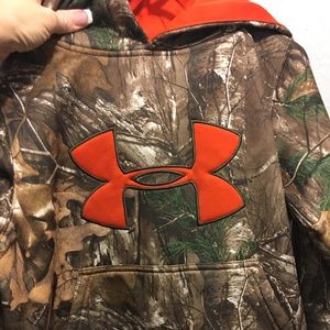 Youth hoodie under armour